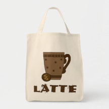 Amantes del café de Latte del café de la bolsa de 