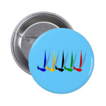 Amantes   del yate de la navegación que navegan el pins