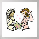 Amantes lesbianos interraciales poster