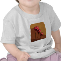 amapola camiseta