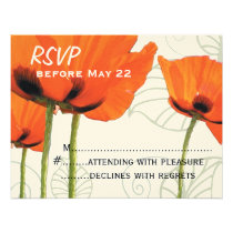 Amapola RSVP invitaciones