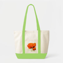 ¡Amapolas! Bolsa De Mano