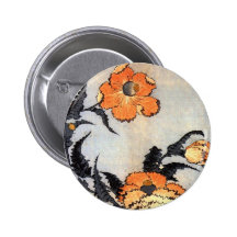 Amapolas del japonés del vintage pins