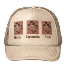 Amapolas del terciopelo del vintage gorras de camionero