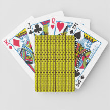amarillas de los cartas cartas de juego