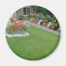 amarillee el jardín inglés pintoresco de A, Londre Imanes