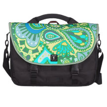 Amarillo loco de los verdes de azules de Paisley
