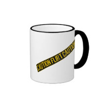 Amarillo/negro del ligón de la banda de la muestra taza de café