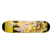 amarillo patin personalizado