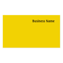 Amarillo Plantilla De Tarjeta De Negocio