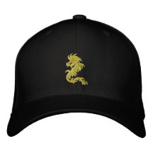 Amarillo tribal gorras de béisbol bordadas