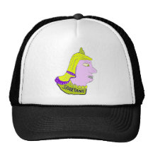Amarillo y color de malva principales espartanos d gorras