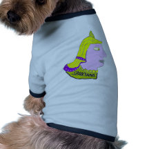 Amarillo y color de malva principales espartanos d ropa de mascota
