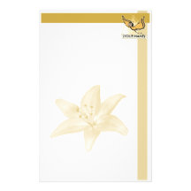 Ámbar personalizado de los efectos de escritorio papelería
