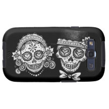 Ambiente de la galaxia S3 de Samsung de los cráneo Samsung Galaxy SIII Funda