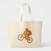 Ambiente del desierto de la bici bolsa de mano