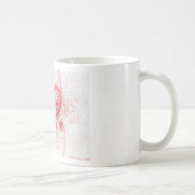 Ambos lados de la taza del amor