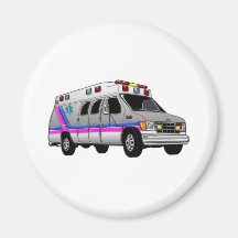 Ambulancia Imanes De Nevera