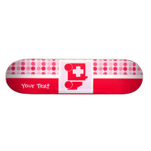 Ambulancia linda patines personalizados