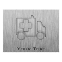 Ambulancia; Metal-mirada Postal