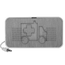Ambulancia; Metal-mirada Sistema Altavoz