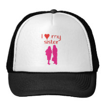 ame a mi hermana gorros bordados