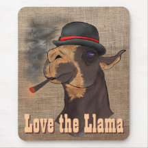 Ame la llama - Mousepad
