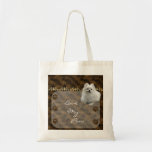 Ame la mi bolsa de asas de Pom Pomeranian - marrón