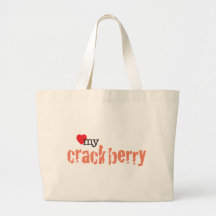 Ame mi Crackberry Bolsa De Mano