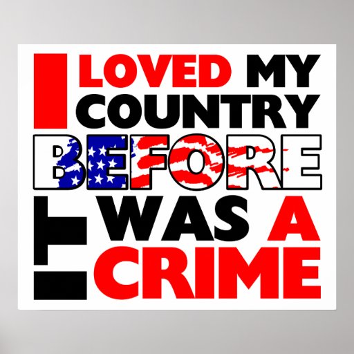¡Amé mi país antes de que fuera un crimen! Posters
