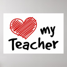 Ame mi poster del profesor