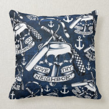 Ame thy almohada de tiro vecina de los nudillos de