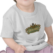 Ame todos los animales camiseta