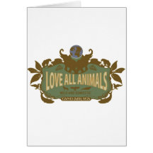 Ame todos los animales felicitacion 