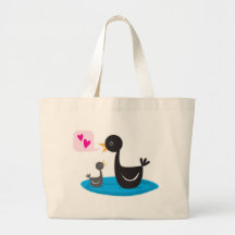 ámele cisne del bebé bolsa de mano
