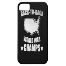 América de nuevo al caso trasero del iPhone de los iPhone 5 Case-Mate Funda