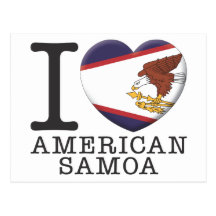 American Samoa Postales