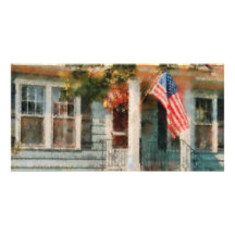 Americana - América el hermoso Tarjetas Fotograficas Personalizadas