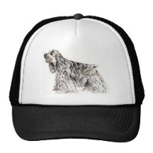 Americano cocker spaniel gorra