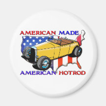 Americano Hotrod Imán Para Frigorifico