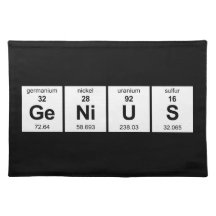 Americano MoJo Placemat del genio Mantel Individual