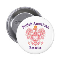 Americano polaco Busia Pin