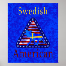 Americano sueco, poster