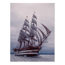 Amerigo Vespucci", Italia Tarjeta Postal