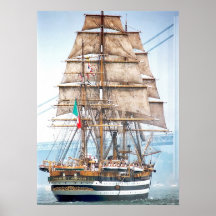 Amerigo Vespucci Poster