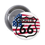 Amerikas Route 66 Button