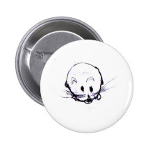 Amigo vicioso malo del hámster pin