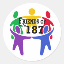 Amigos de los pegatinas de PS/IS 187