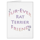 Amigos de Terrier de rata Furever Tarjetón
