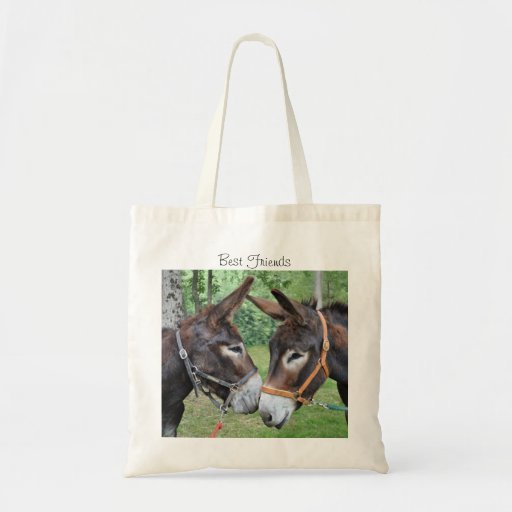 Amigos del burro bolsas de mano